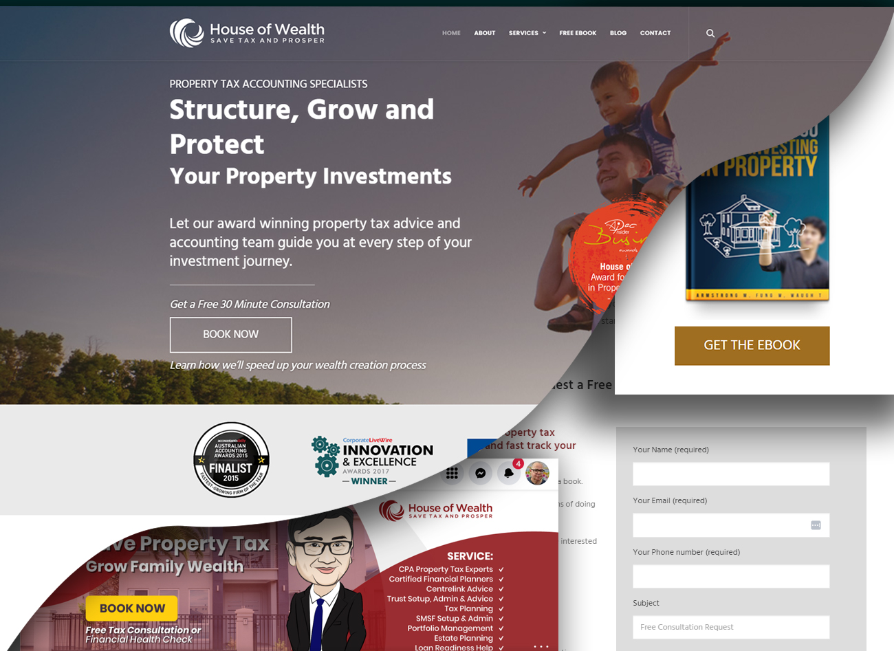 Accountant Website Rebuild